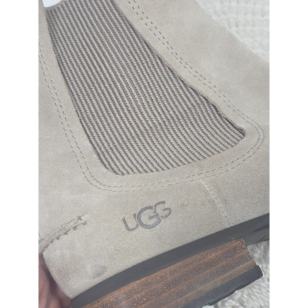 UGG Wmn Hillhurst II Chelsea Desert Boot Shoes Suede Ribbed Trim Waterproof Y2K* - Picture 16 of 16